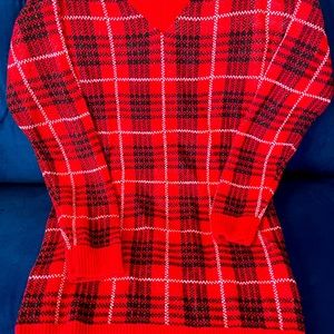 Be ready for your next Christmas party with this beautiful dress sweater.